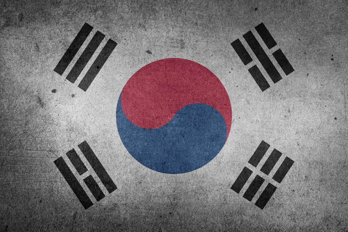Корейский флаг фото